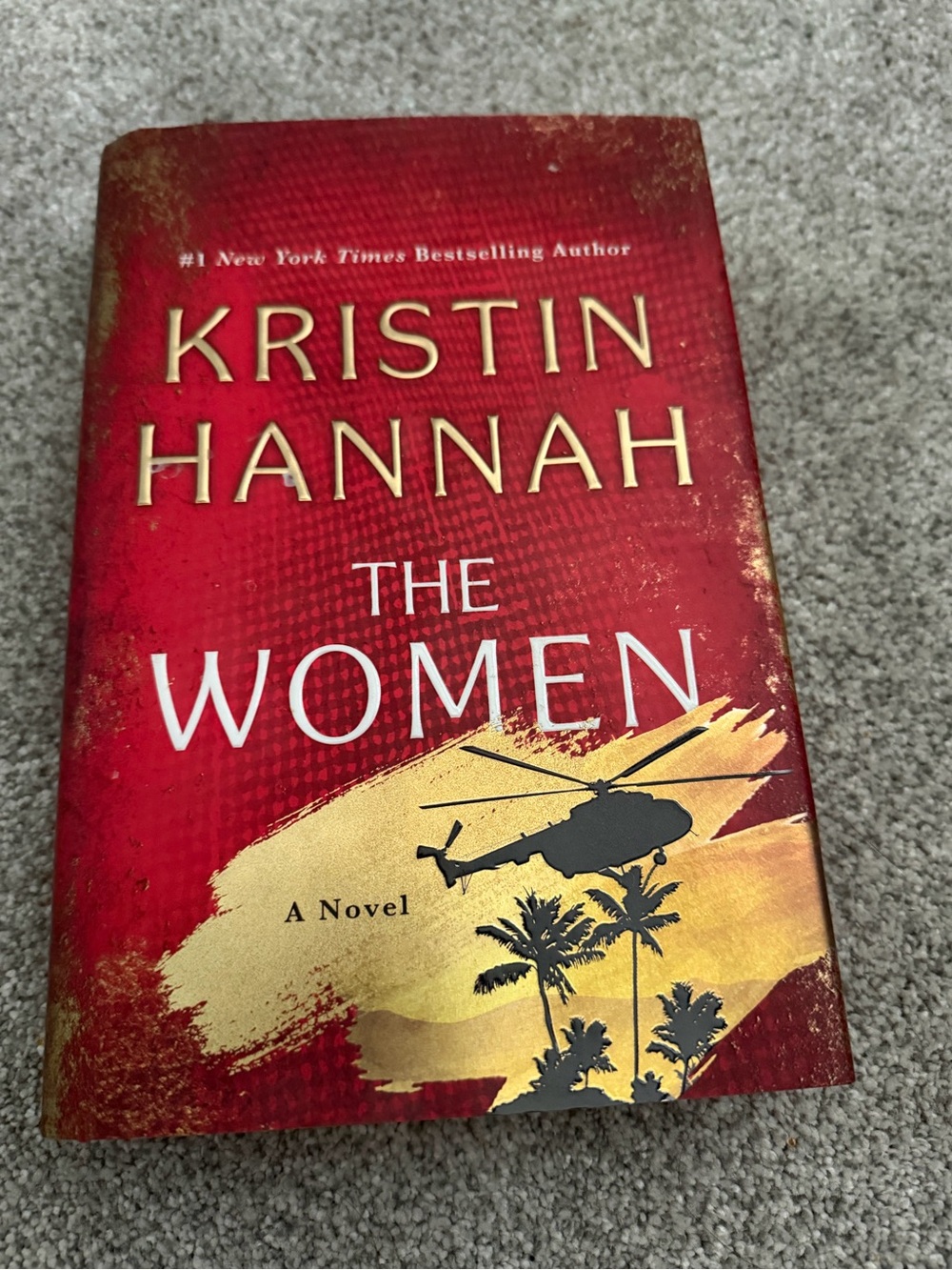 Kristin Hannah "The Women" Novel - Red & Gold Hardcover